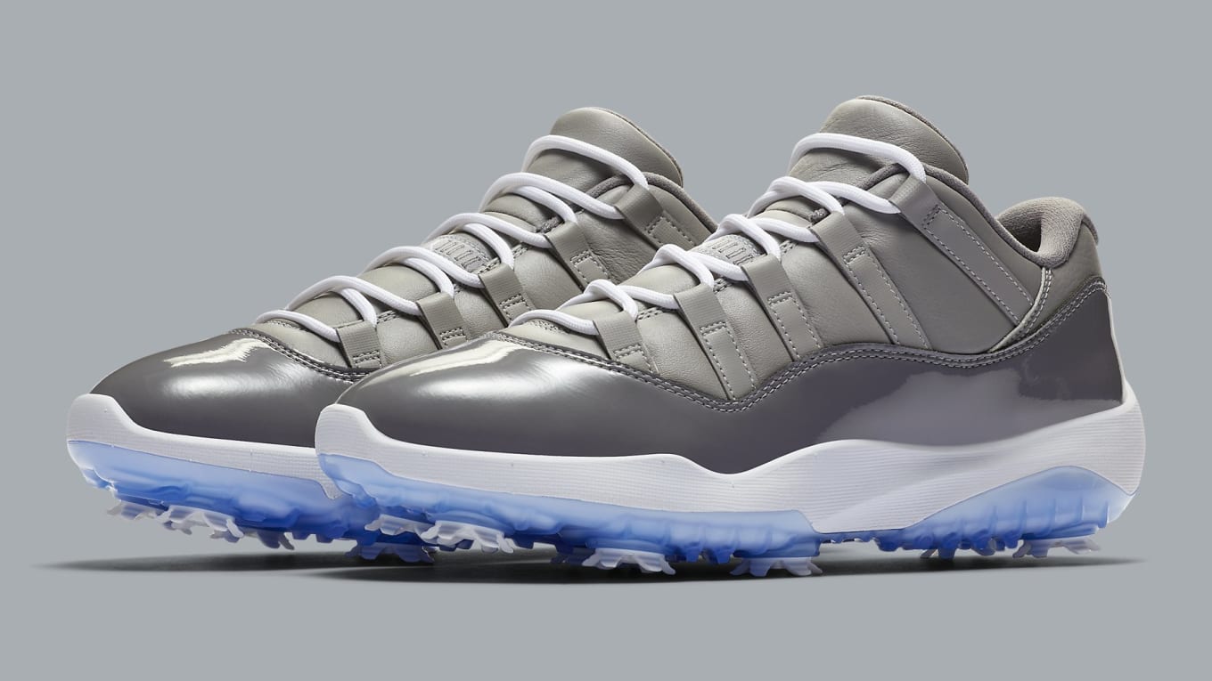 Air Jordan 11 Low Golf Cool Grey 