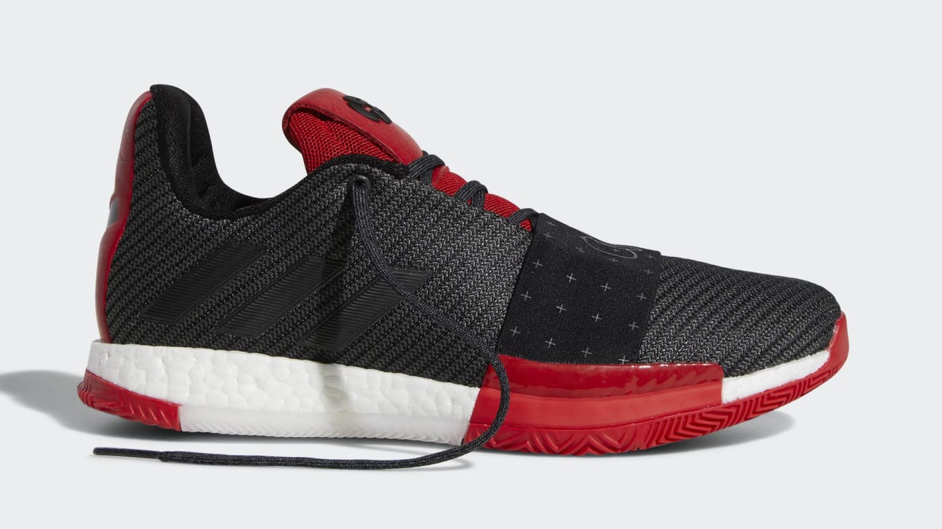 harden 3 black and red