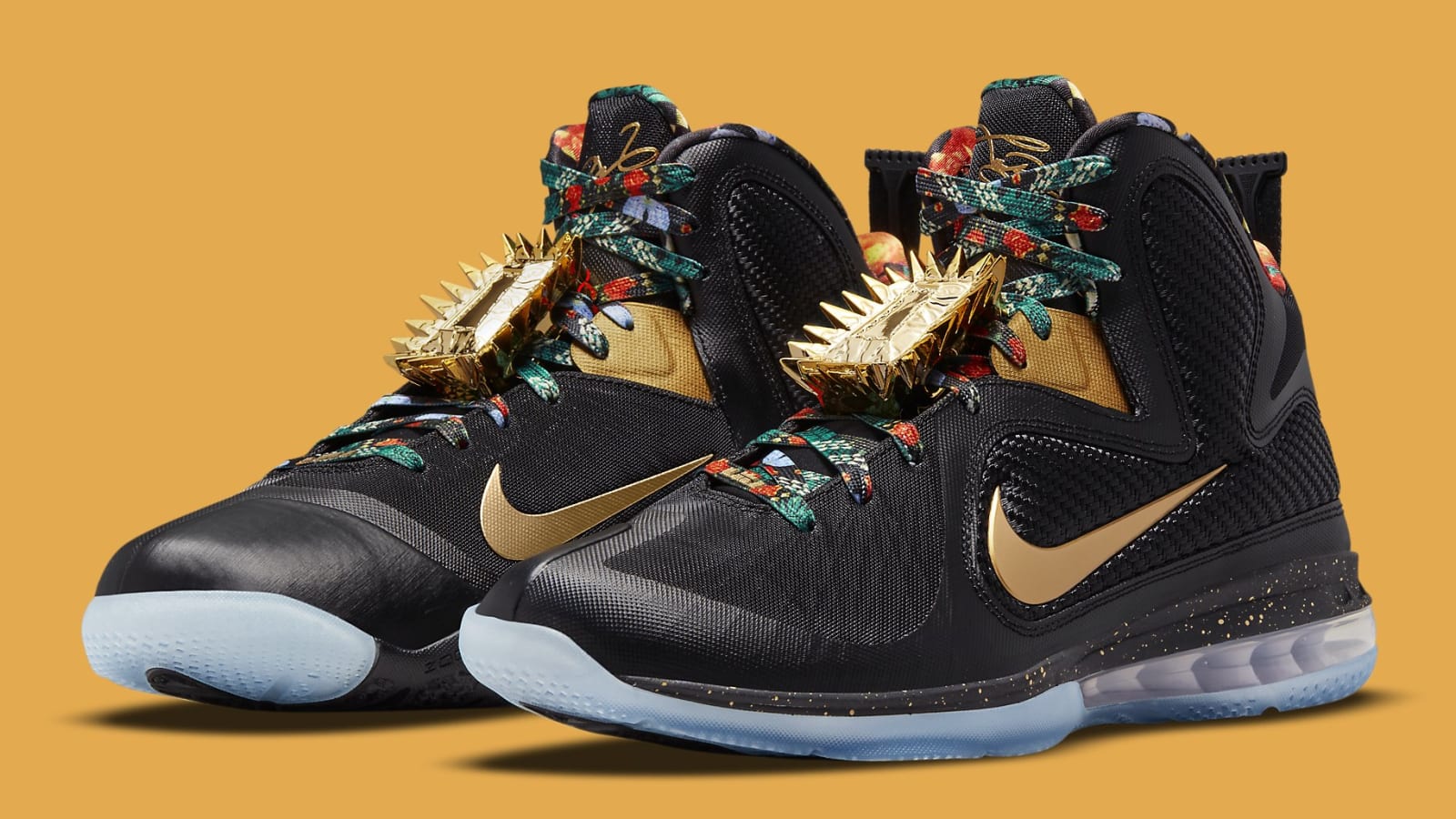 Nike LeBron 9 Watch the Throne DO9358 001 Pair