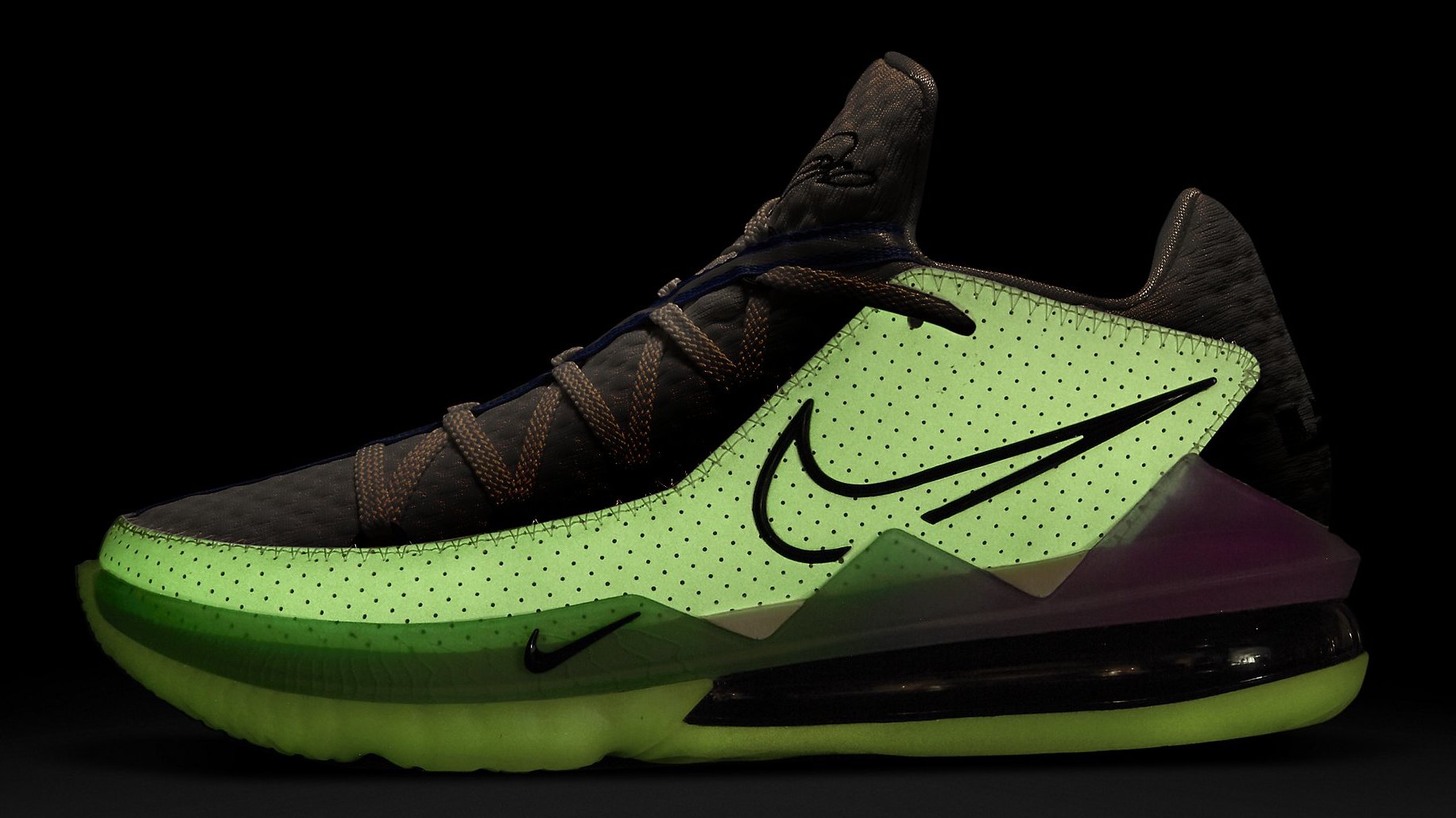 Nike LeBron 17 Low Glow in the Dark 