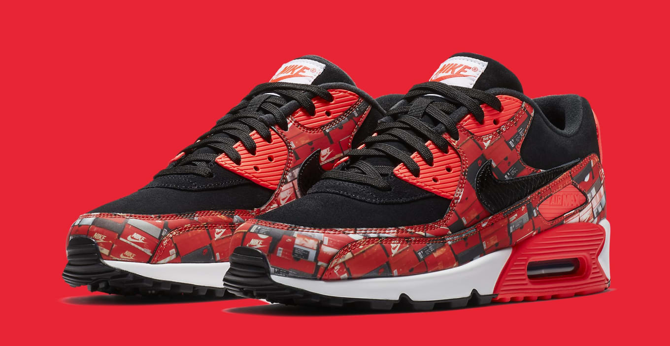 Inferior Notebook Permanent Atmos x Nike Air Max 90 'Infrared/We Love Nike' AQ0926-001 Release Date |  Sole Collector