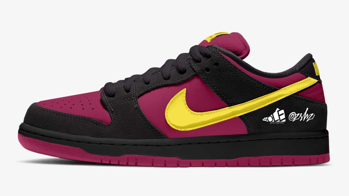 nike sb dunk low red plum 2021