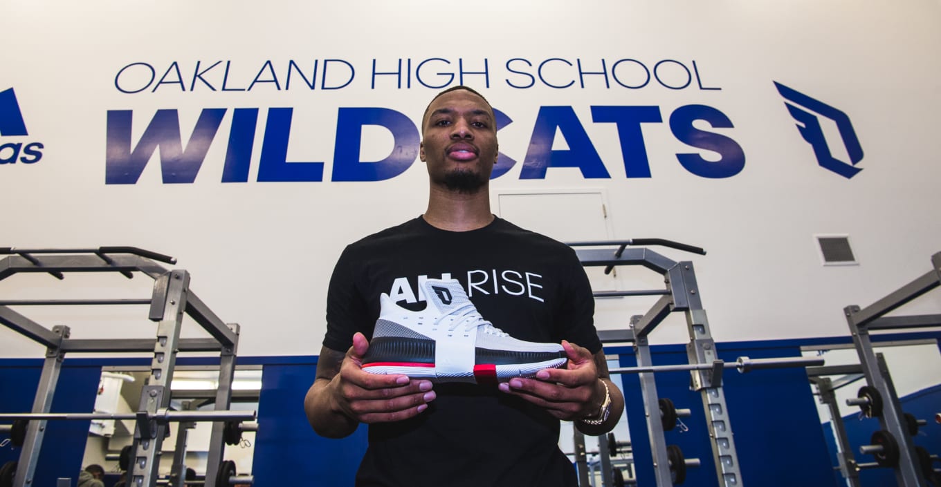 damian lillard high school jersey