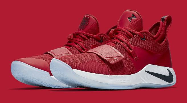 red and white paul george