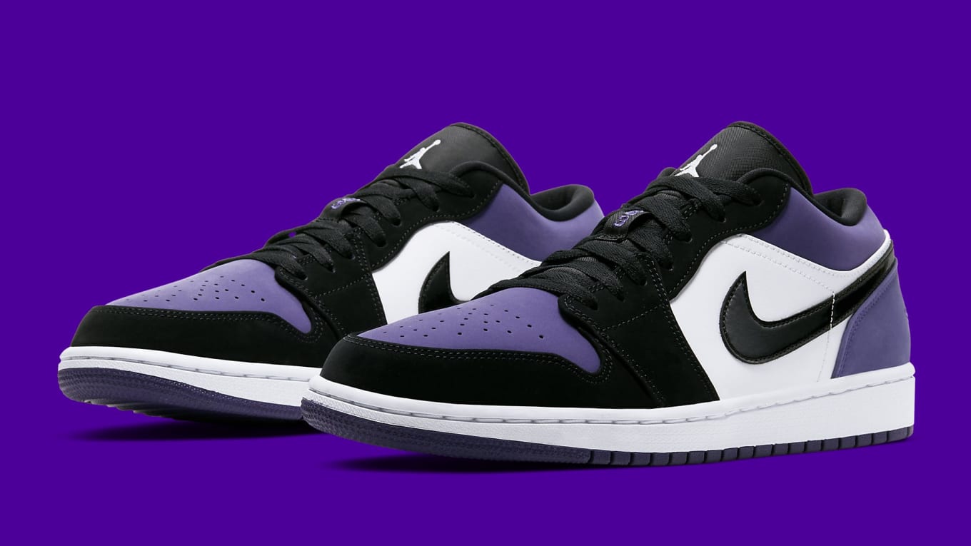 air jordan 1 low violet