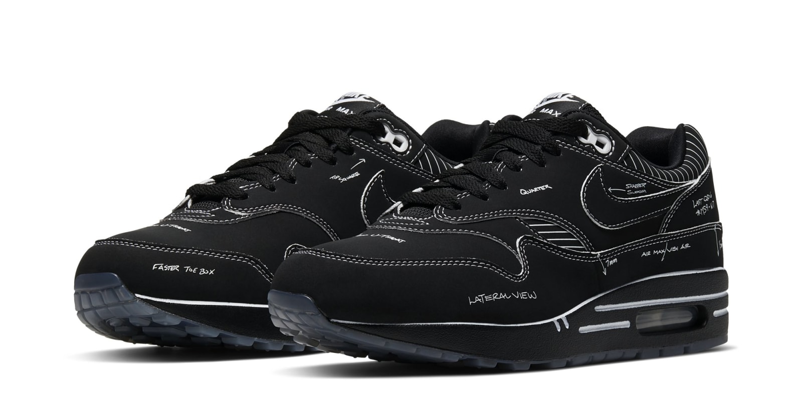Nike Air Max 1 &quot;Black Schematic&quot; Coming Soon: Official s