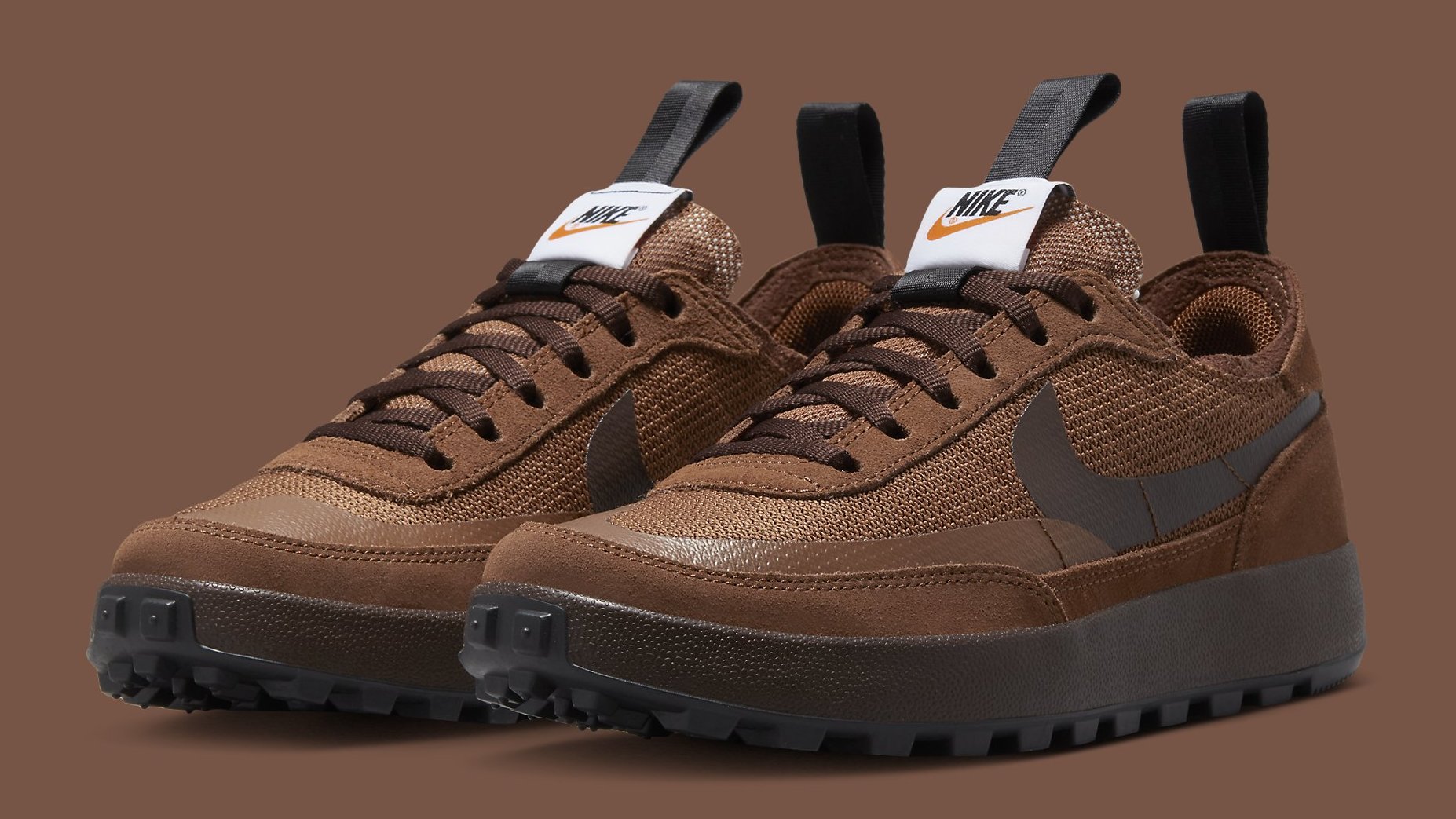 Tom Sachs x Nike General Purpose Shoe Brown Black Release Date