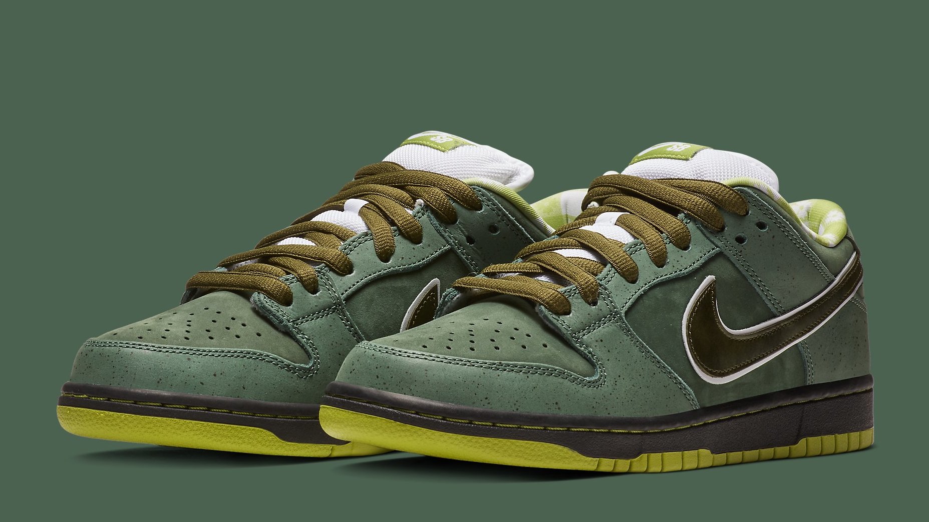 Borde administración viudo CNCPTS x Nike SB Dunk Low 'Green Lobster' Release Date | Sole Collector