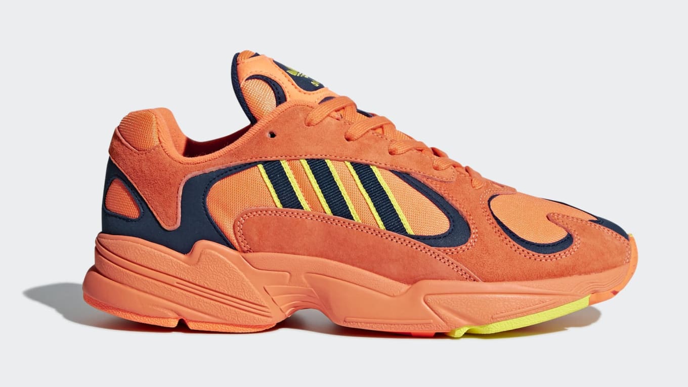 orange and yellow adidas