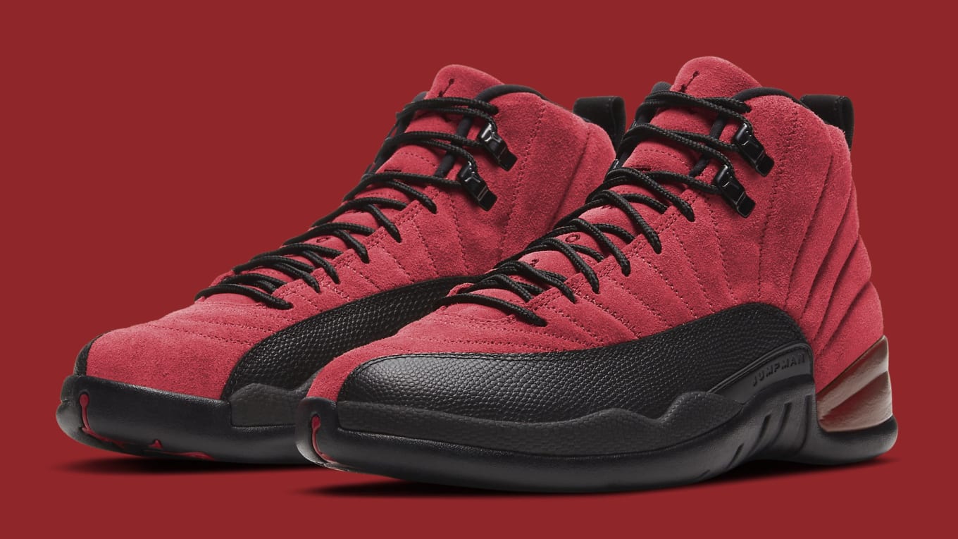 All red retro 12s cheap