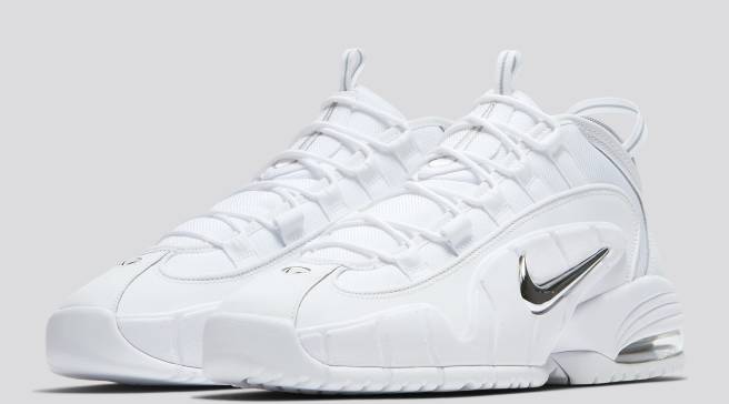 penny hardaway shoes all white