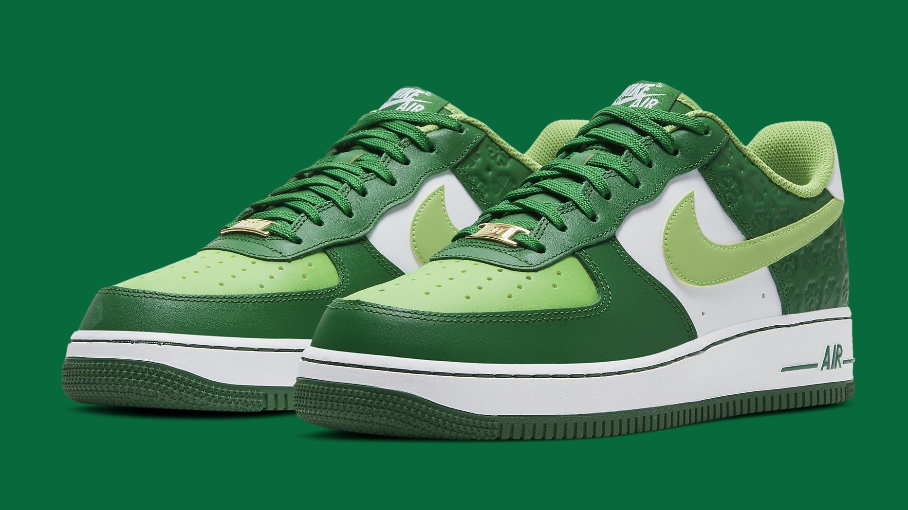 Nike Air Force 1 Low 'St. Patrick's Day' Release Date DD8458-300 