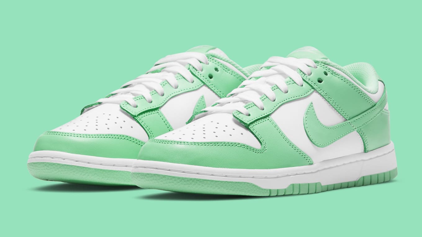 green jordans dunks