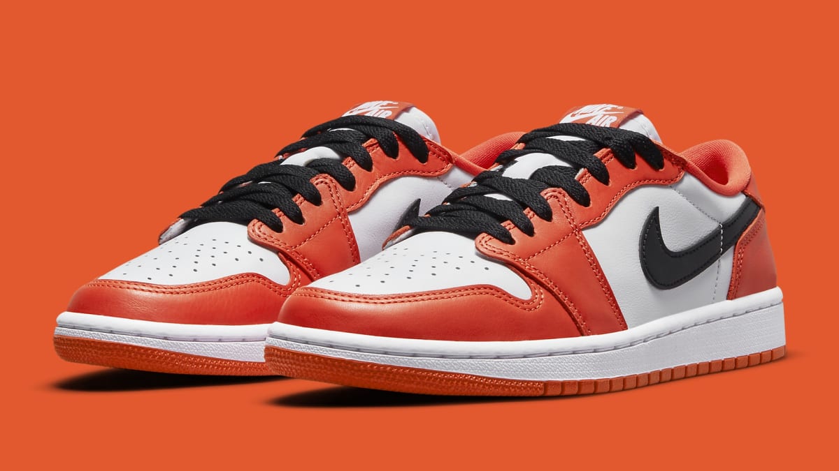 Probably Perioperative period Way Air Jordan 1 Low OG Orange/White/Black CZ0790-801 Release Date | Sole  Collector