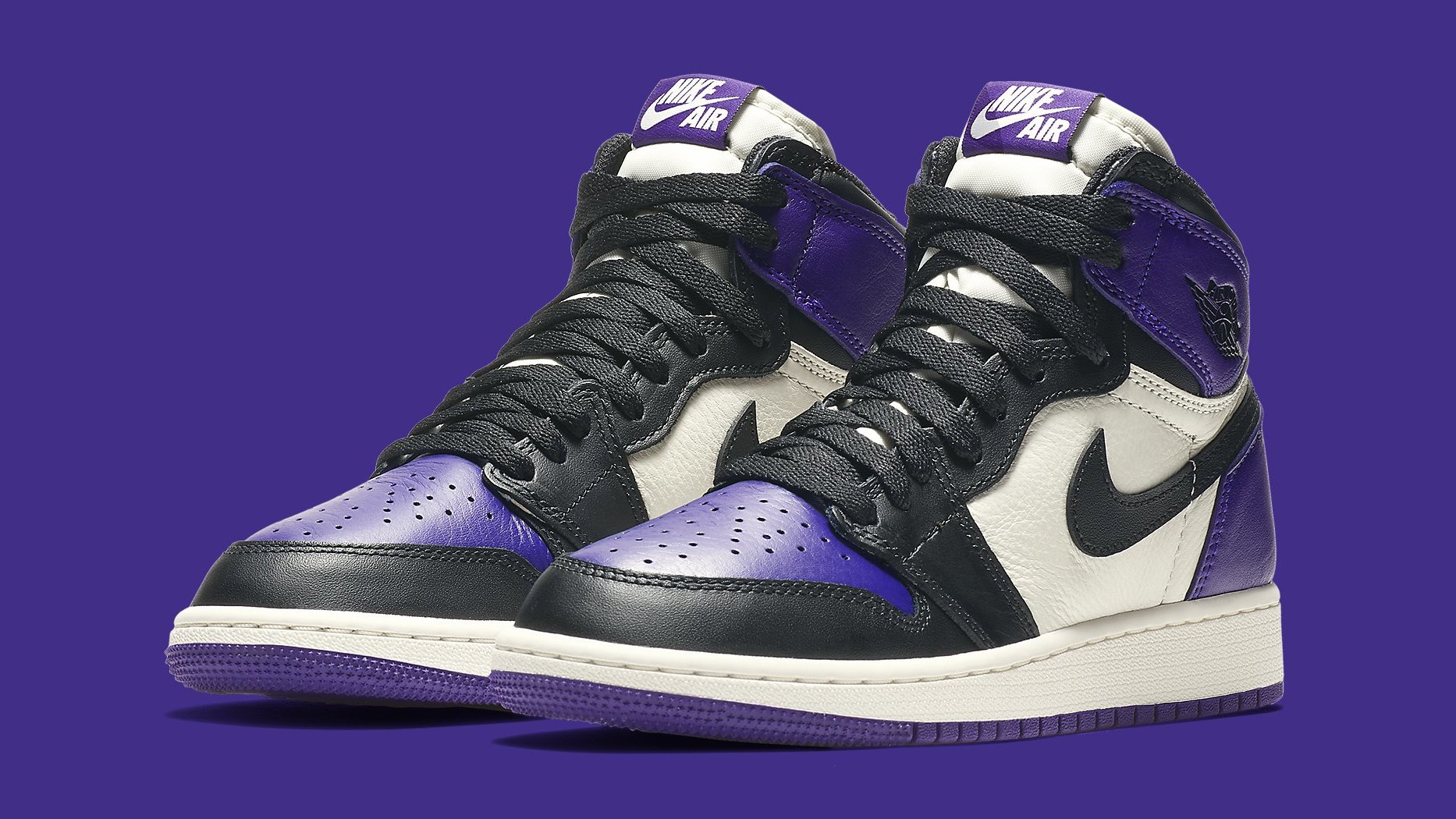 green and white and purple jordan 1