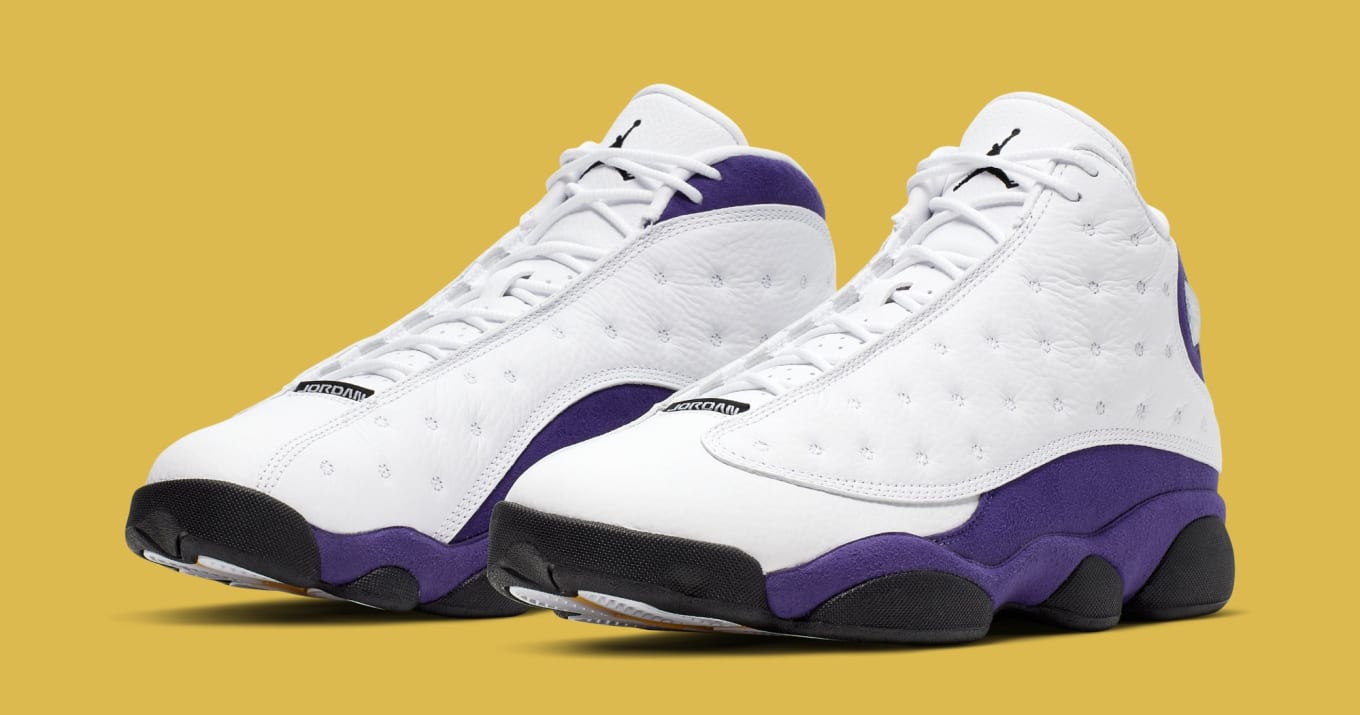 purple and black jordan 13