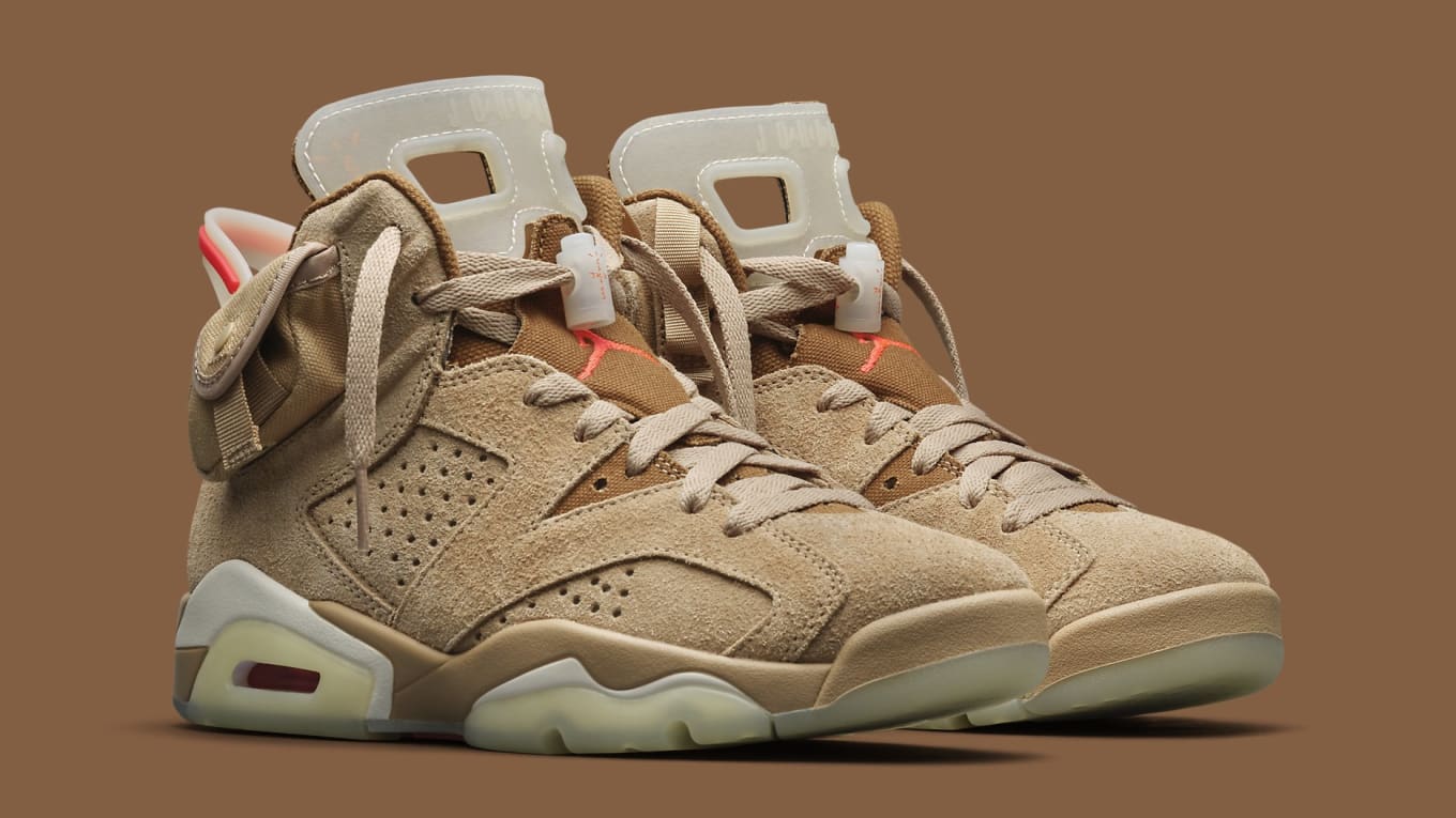 jordan 6 x travis scott british khaki