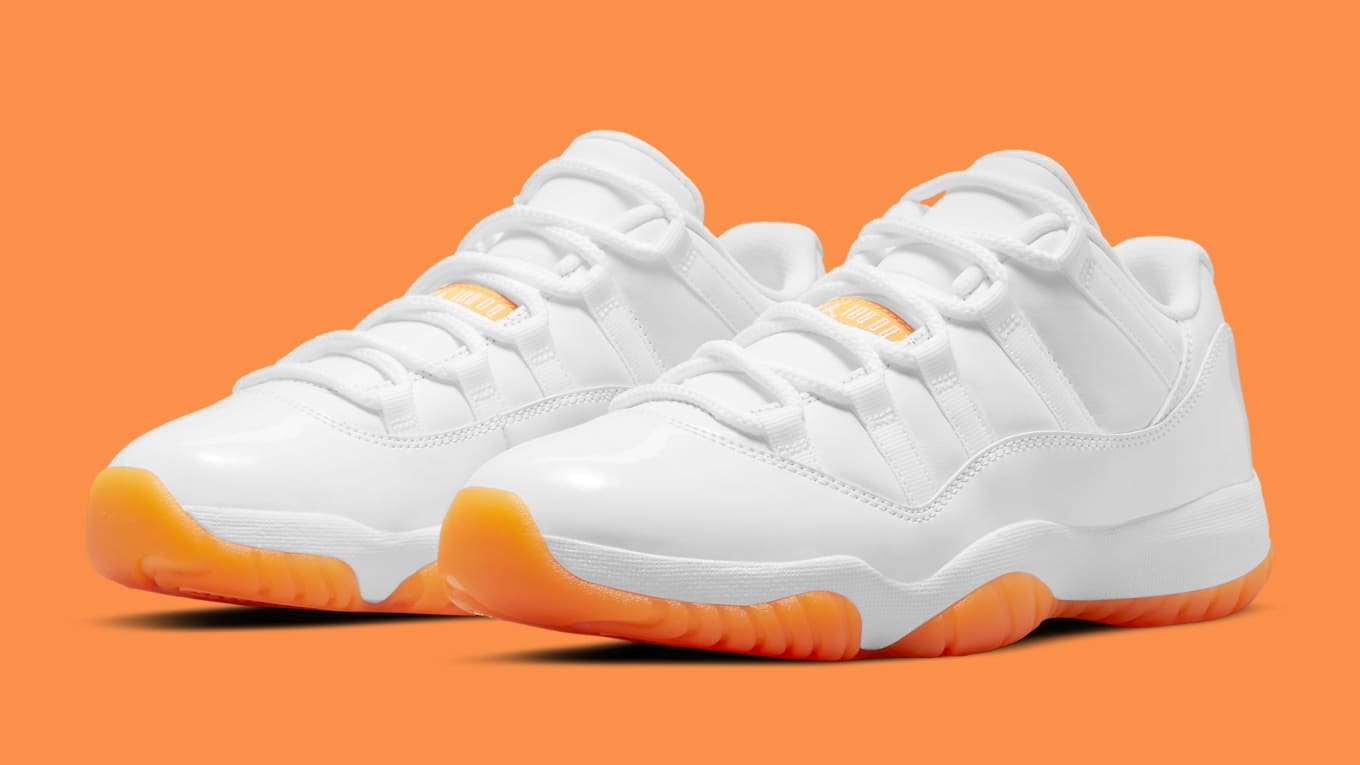 Orange & white 11s