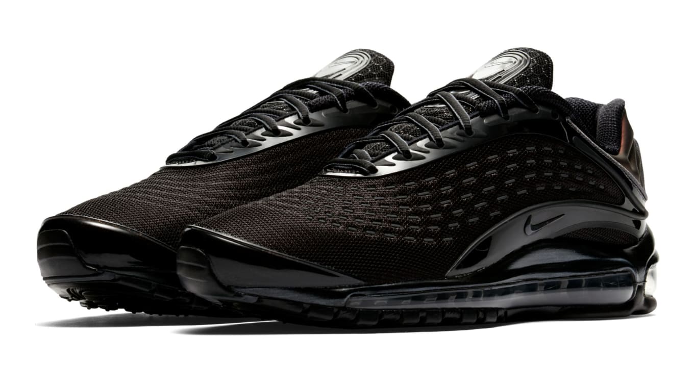 nike air max deluxe black dark grey 