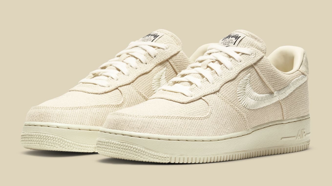 stussy air force 1 fossil