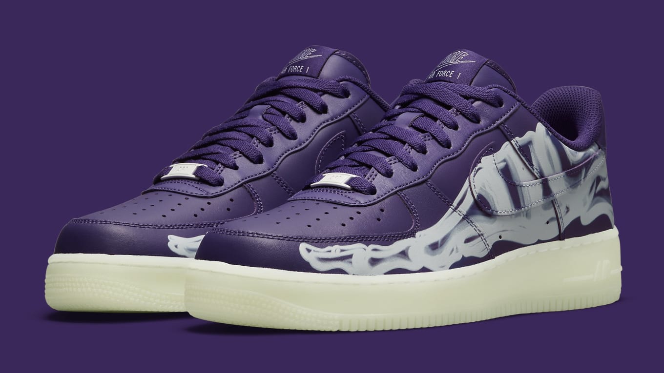 white air force 1 purple