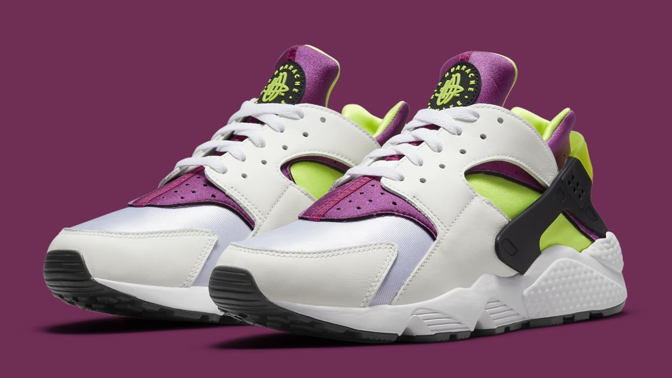 Nike Air Huarache 'Neon Yellow/Magenta