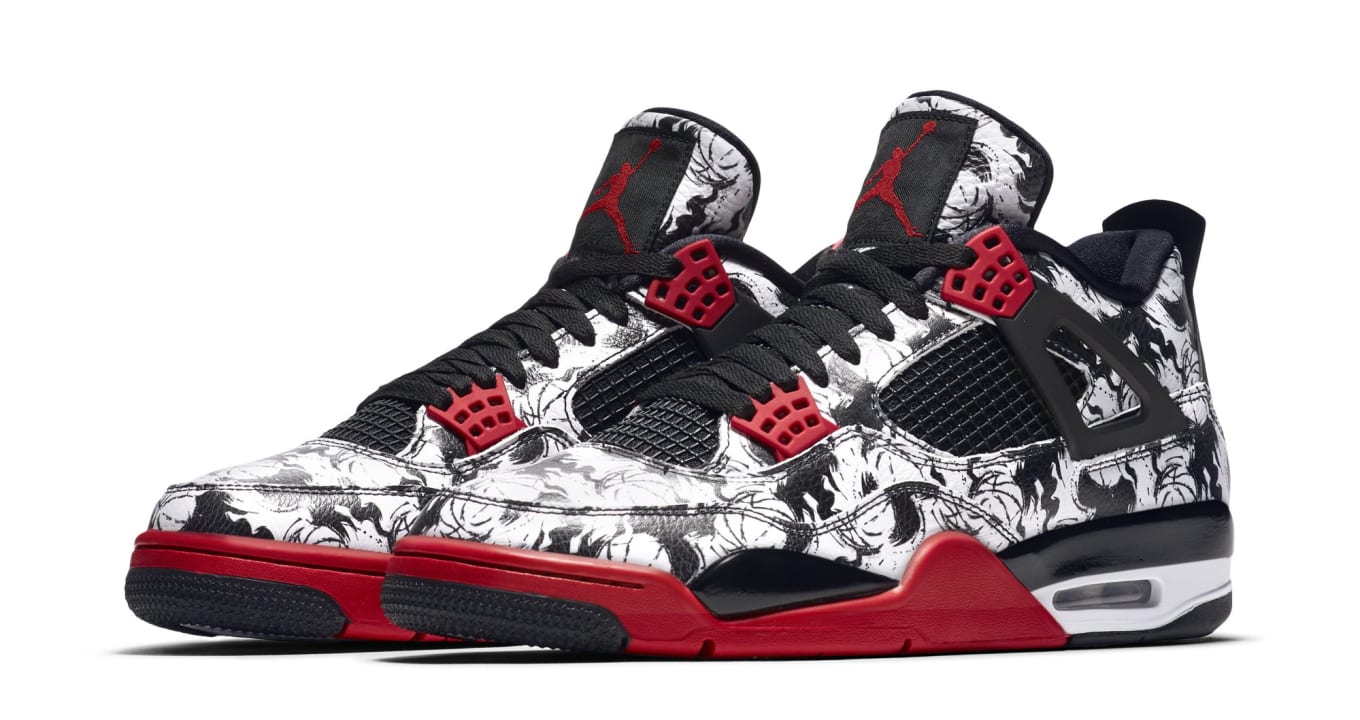Jordan retro 4 tattoo