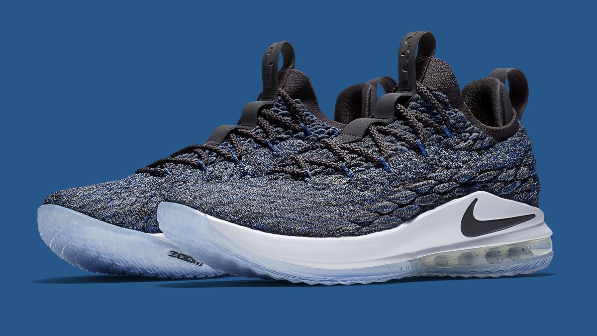 Nike lebron 15 low blue Clearance