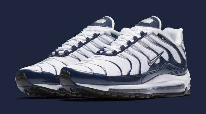 air max 97 plus blue and white