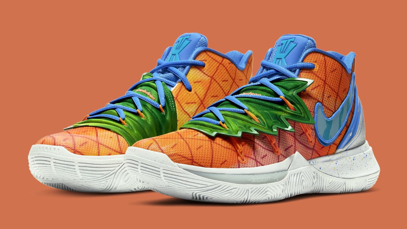 youth kyrie spongebob shoes