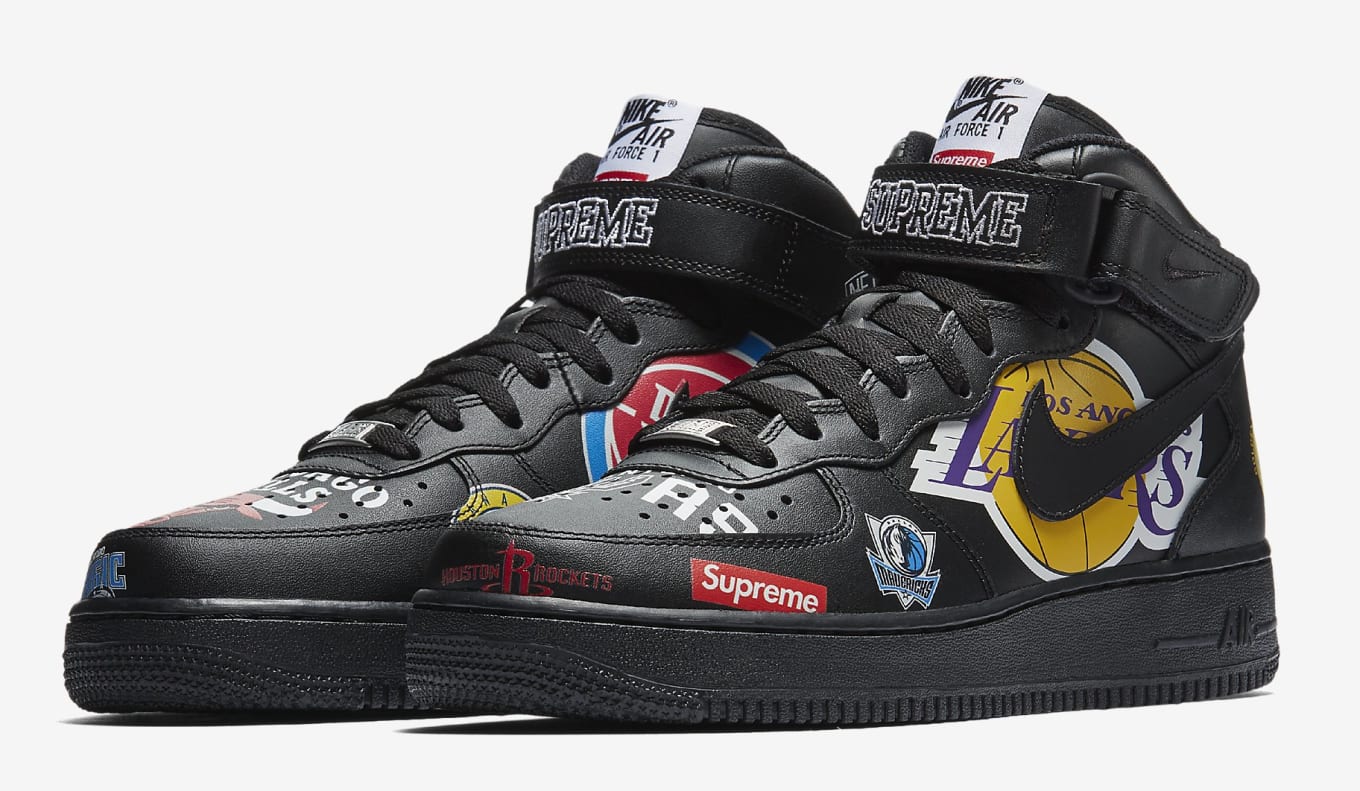 black air force 1 supreme