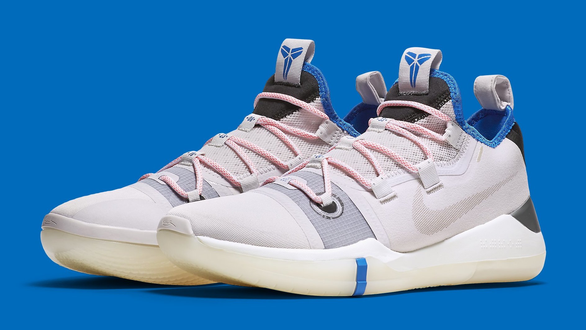 Nike Kobe A.D. White Pink Blue Release 
