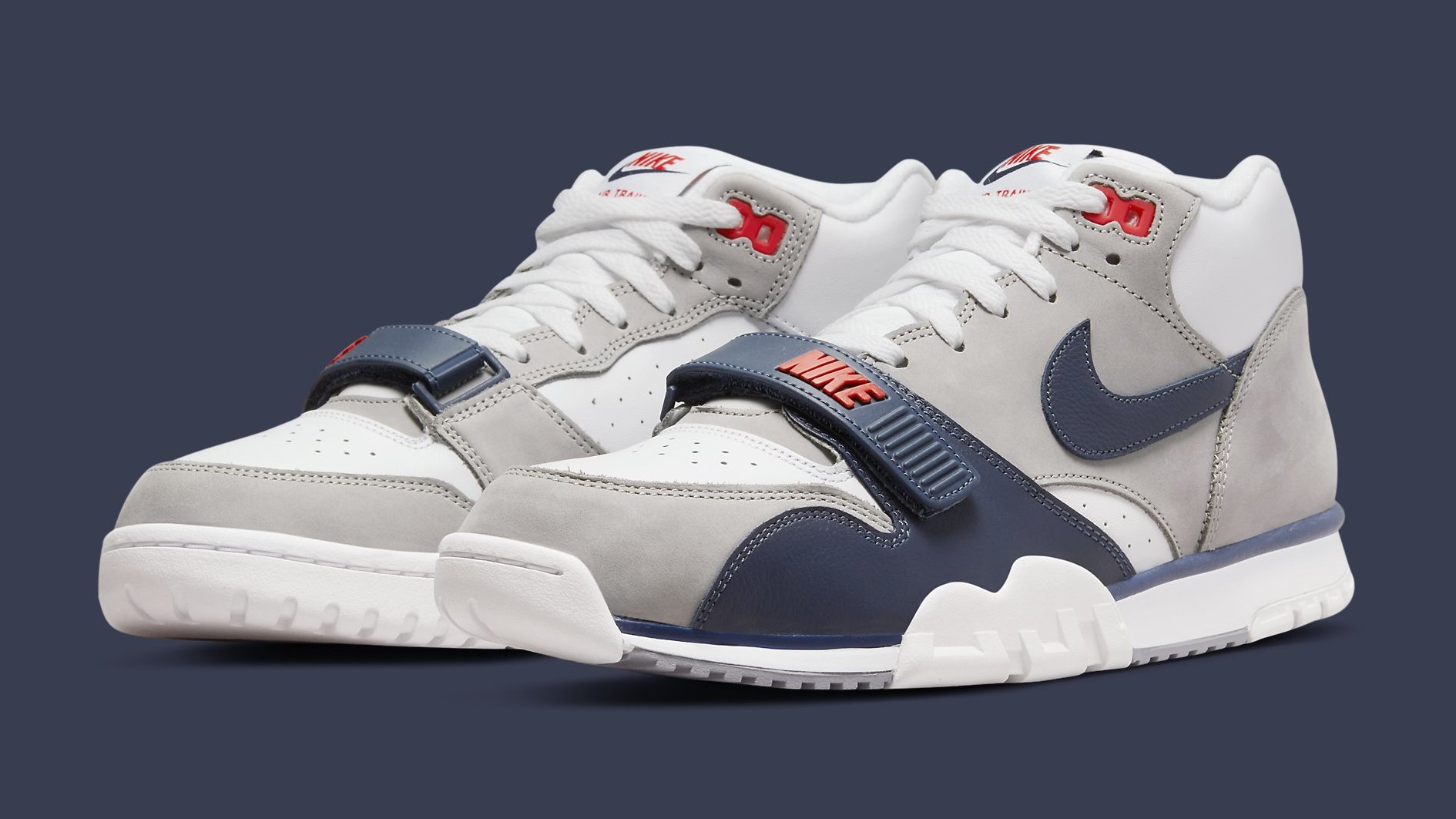 Nike Air Trainer 1 White/Midnight Navy Release Date DM0521-101 