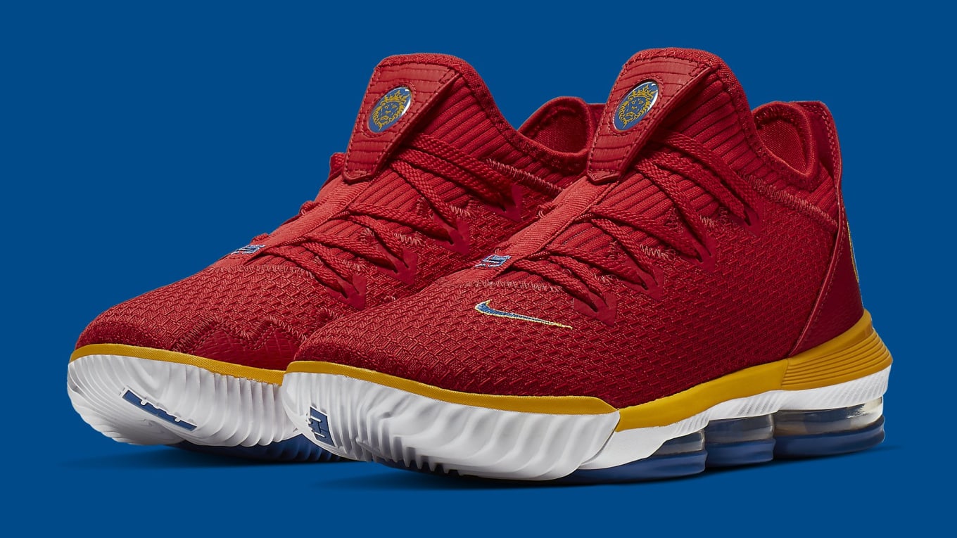 lebron 16 low university red