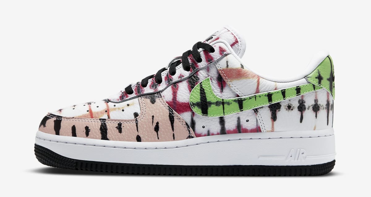 custom tie dye air force 1