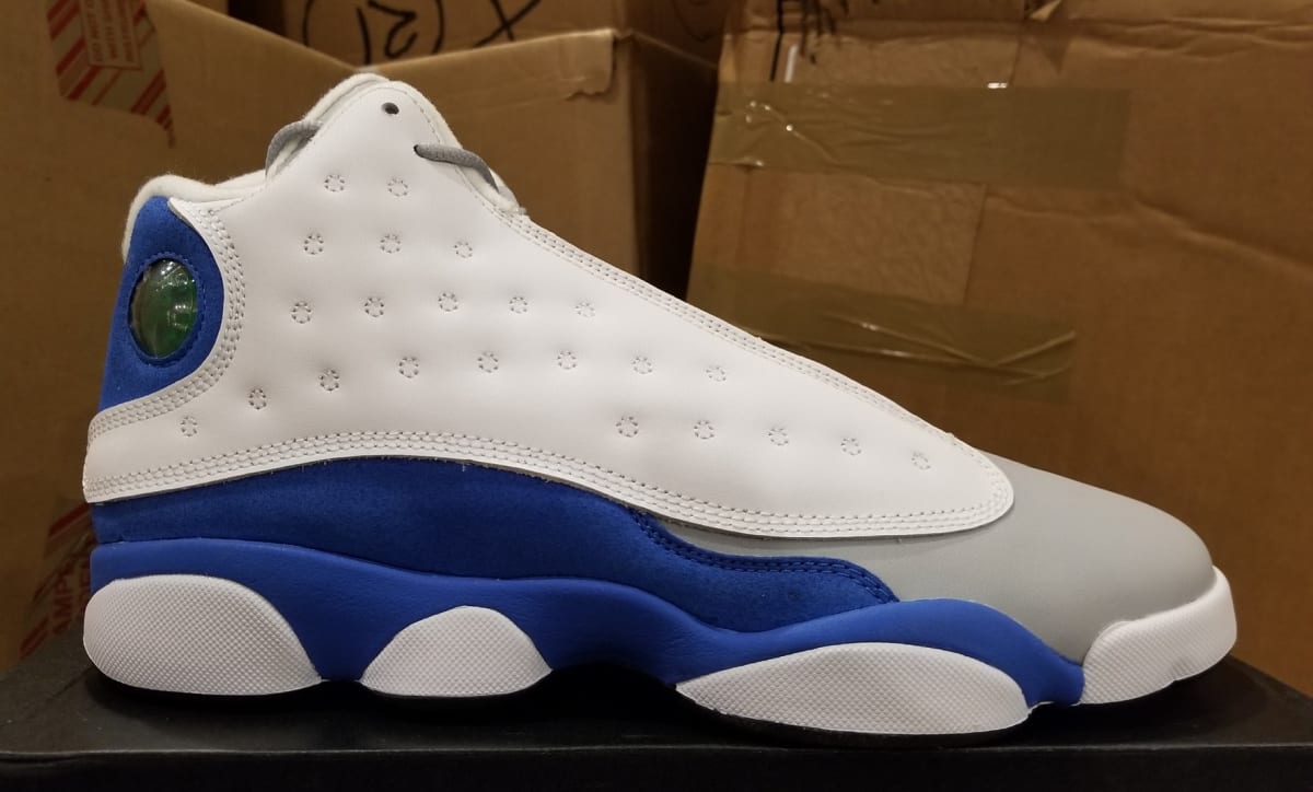 blue grey and white 13s