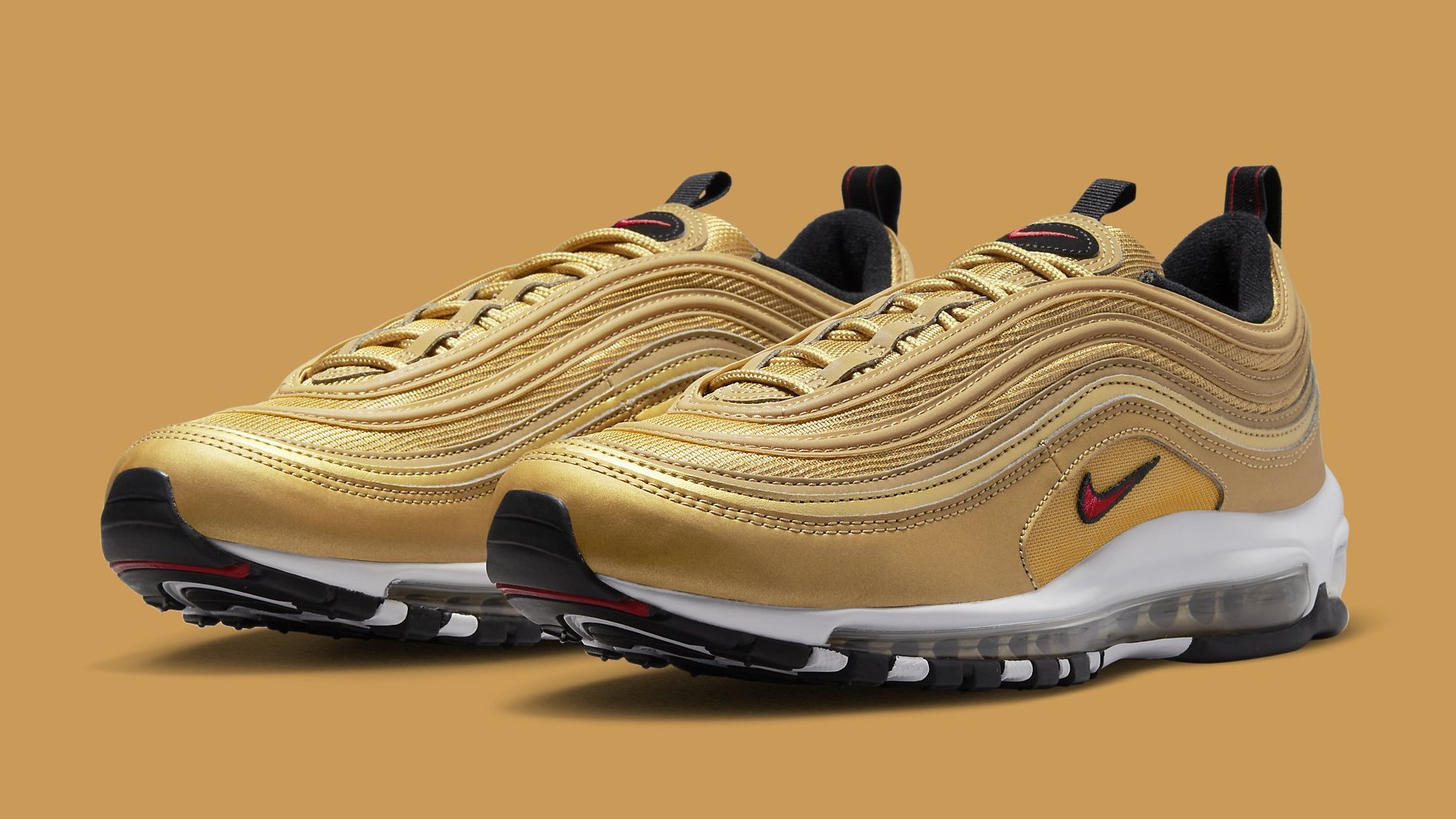 Naughty Conductivity Michelangelo Nike Air Max 97 'Gold Bullet' Release Date 2023 DM0028-700​​​​​​​ | Sole  Collector