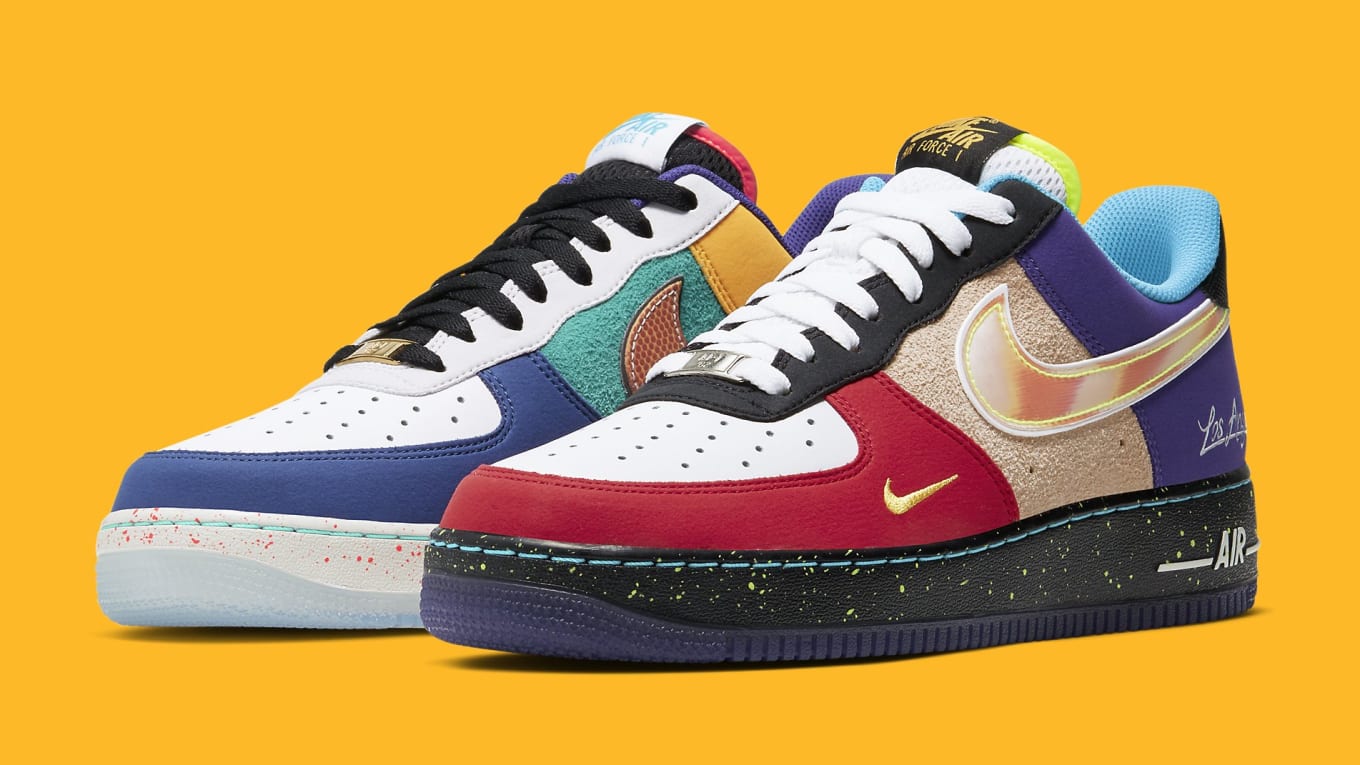 Nike Air Force 1 Low What The L A Release Date Ct1117 100 Sole Collector