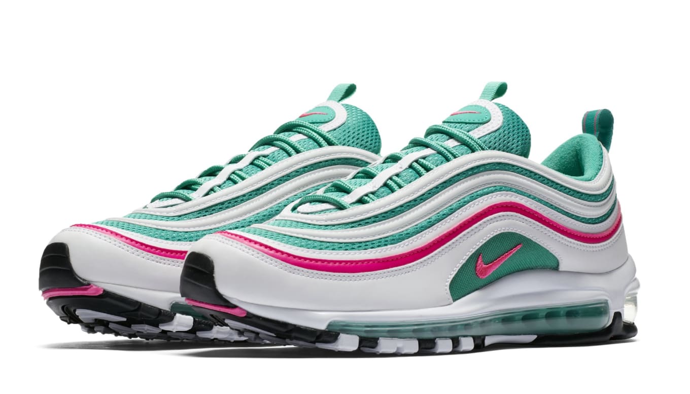 nike air max 97 teal and pink