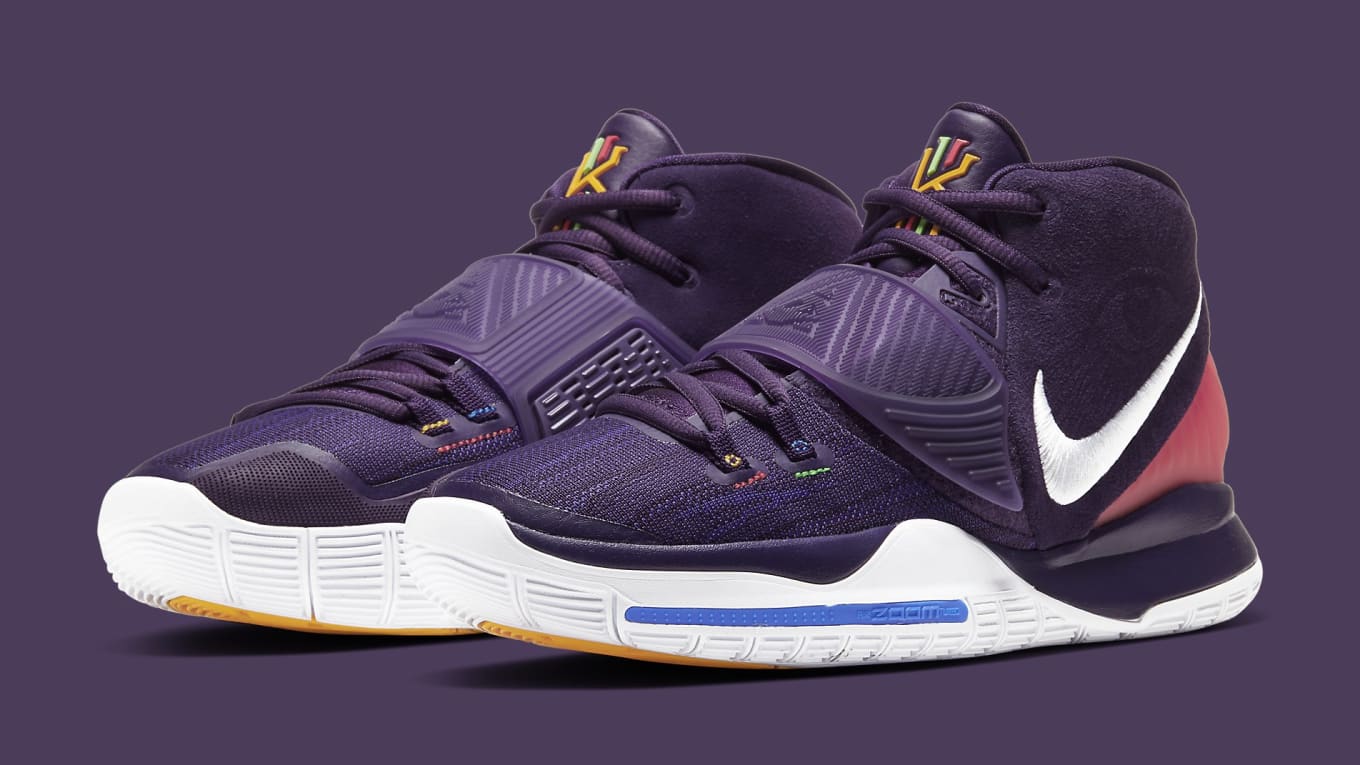 kyrie purple and gold