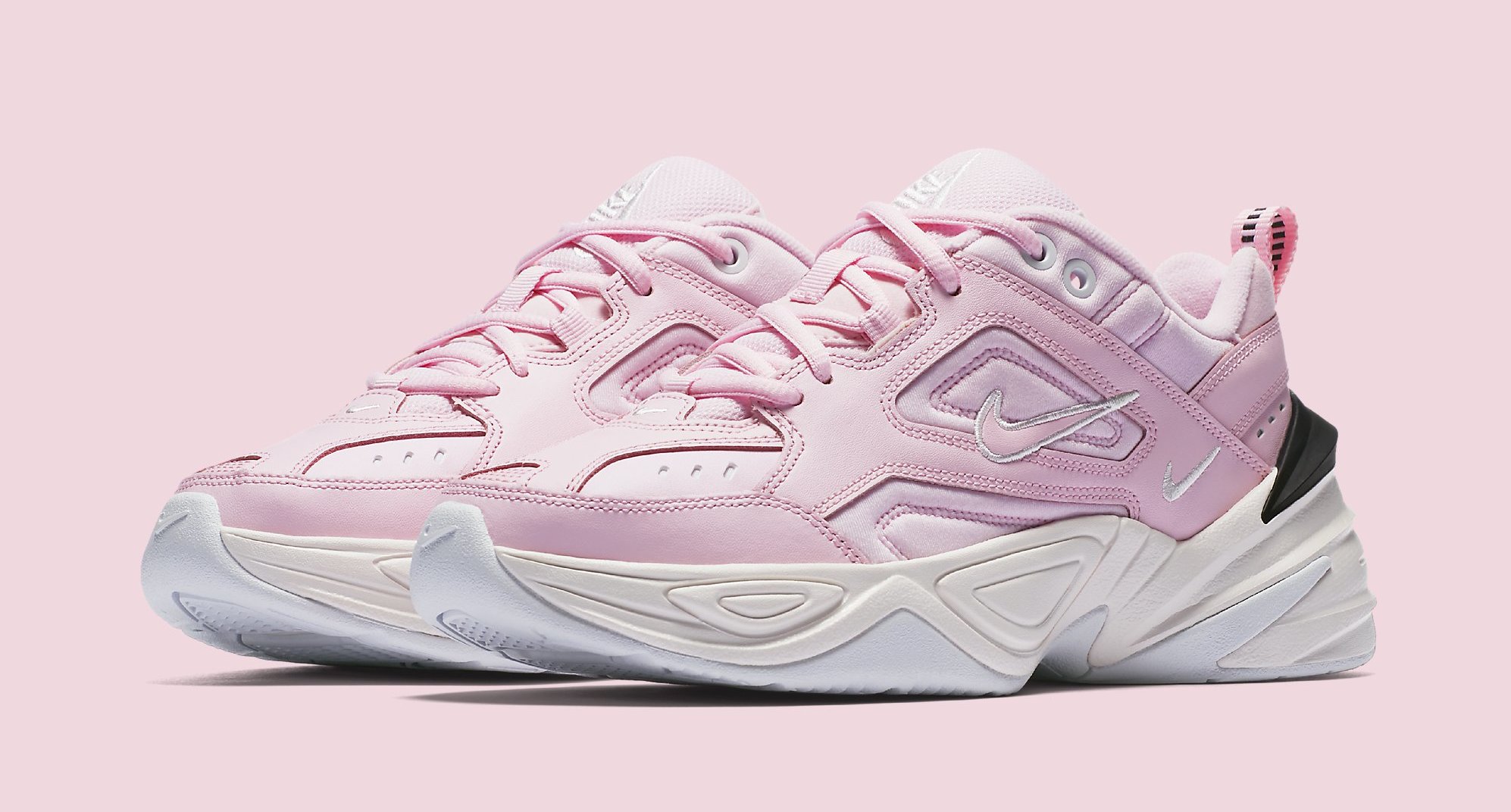 nike m2k tekno pink and orange