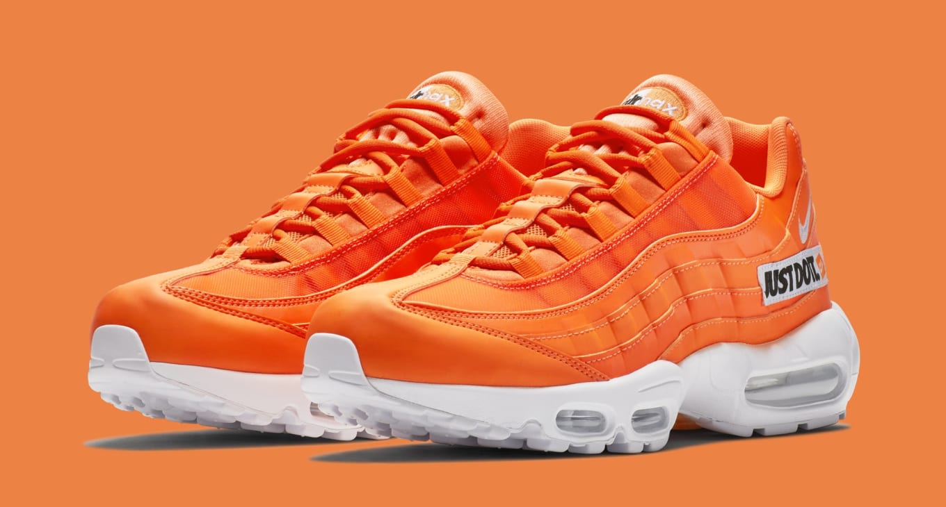 just do it air max 95 orange