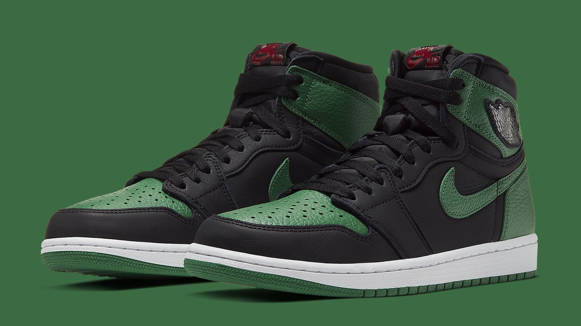 pine jordan 1s