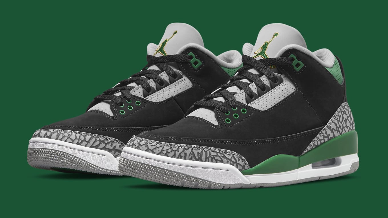 Air Jordan 3 III Pine Green Release Date October 2021 | Sole Collector