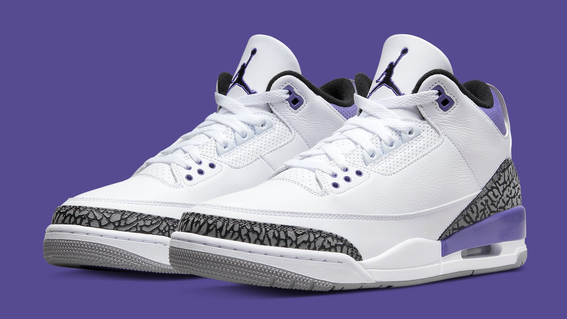 jordan 3 purple court