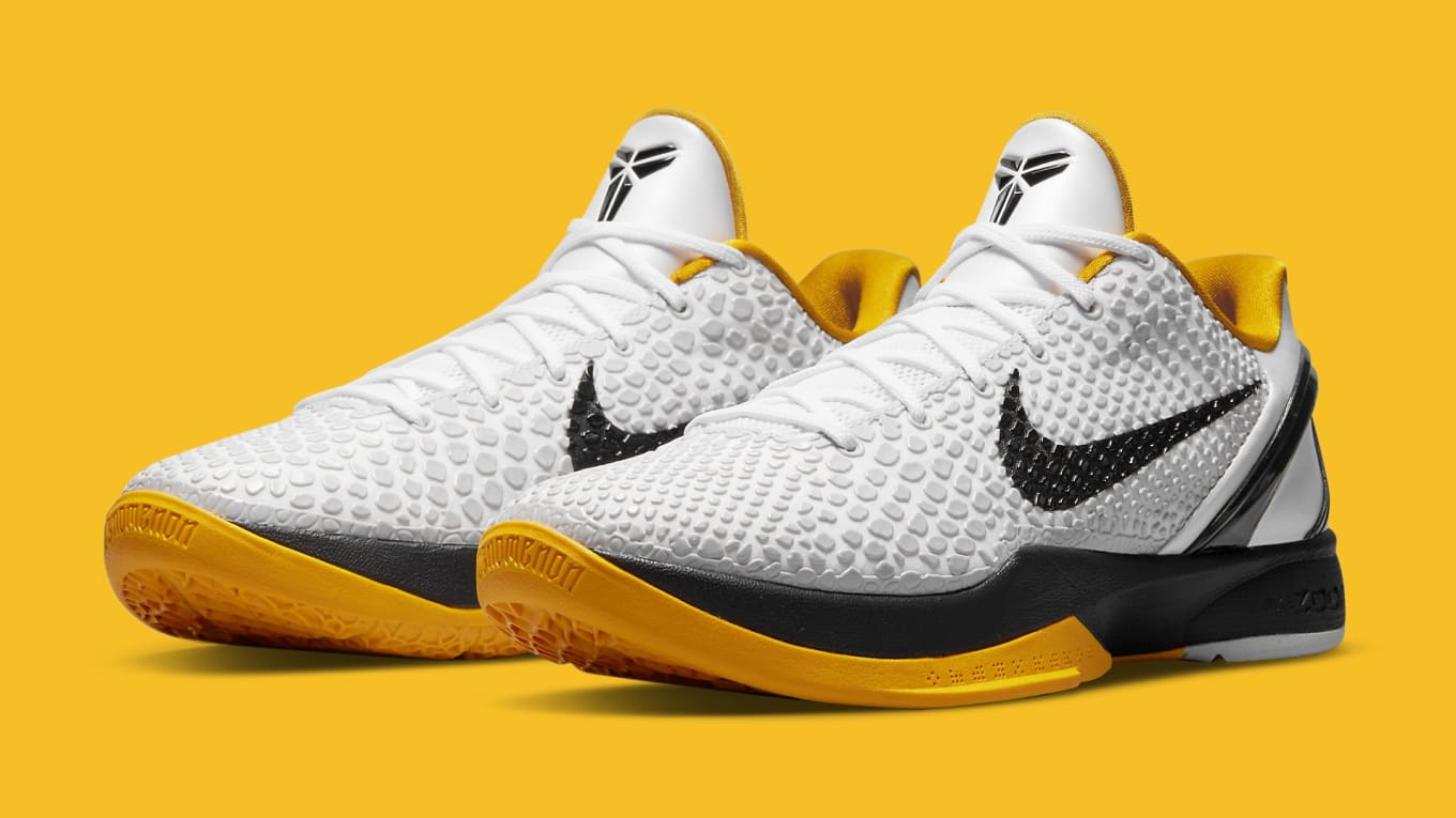 Nike Kobe 6 POP White Del Sol 2021 Release Date CW2190-100 | Sole