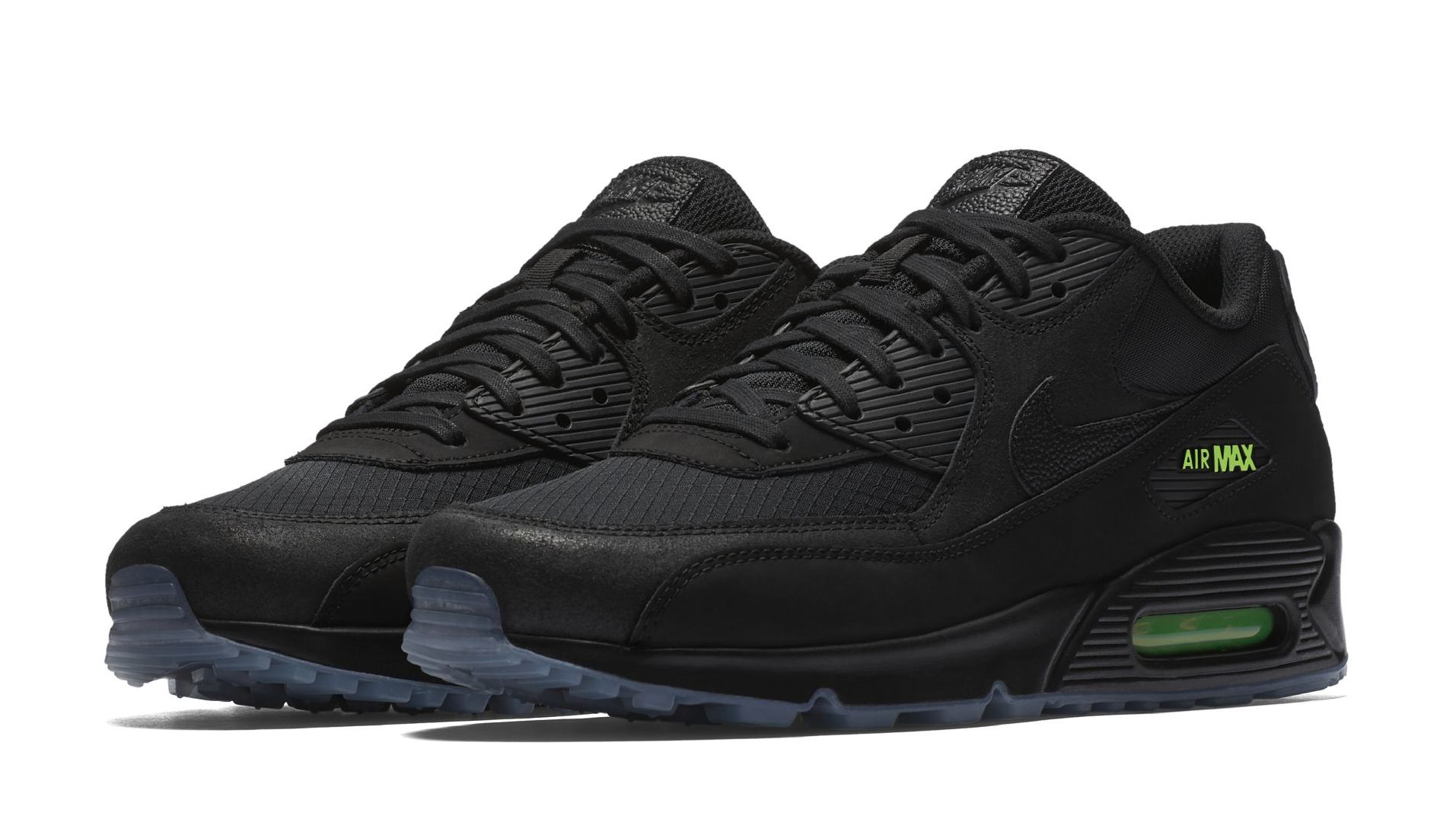 nike air max 90s black and white