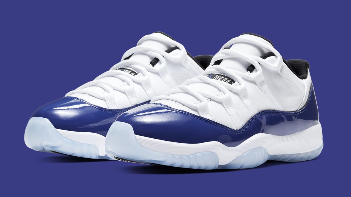 the new blue and white jordans