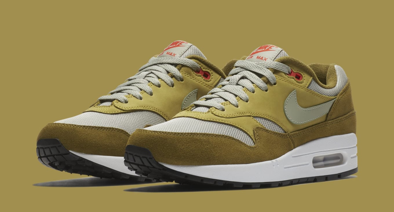 Atmos X Nike Air Max 1 Green Curry 908366 300 Red Curry 908366 600 Release Date Sole Collector
