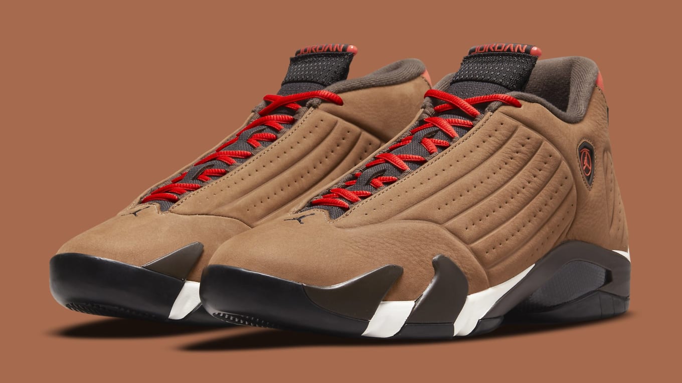 Jordan retro 14 brown multi
